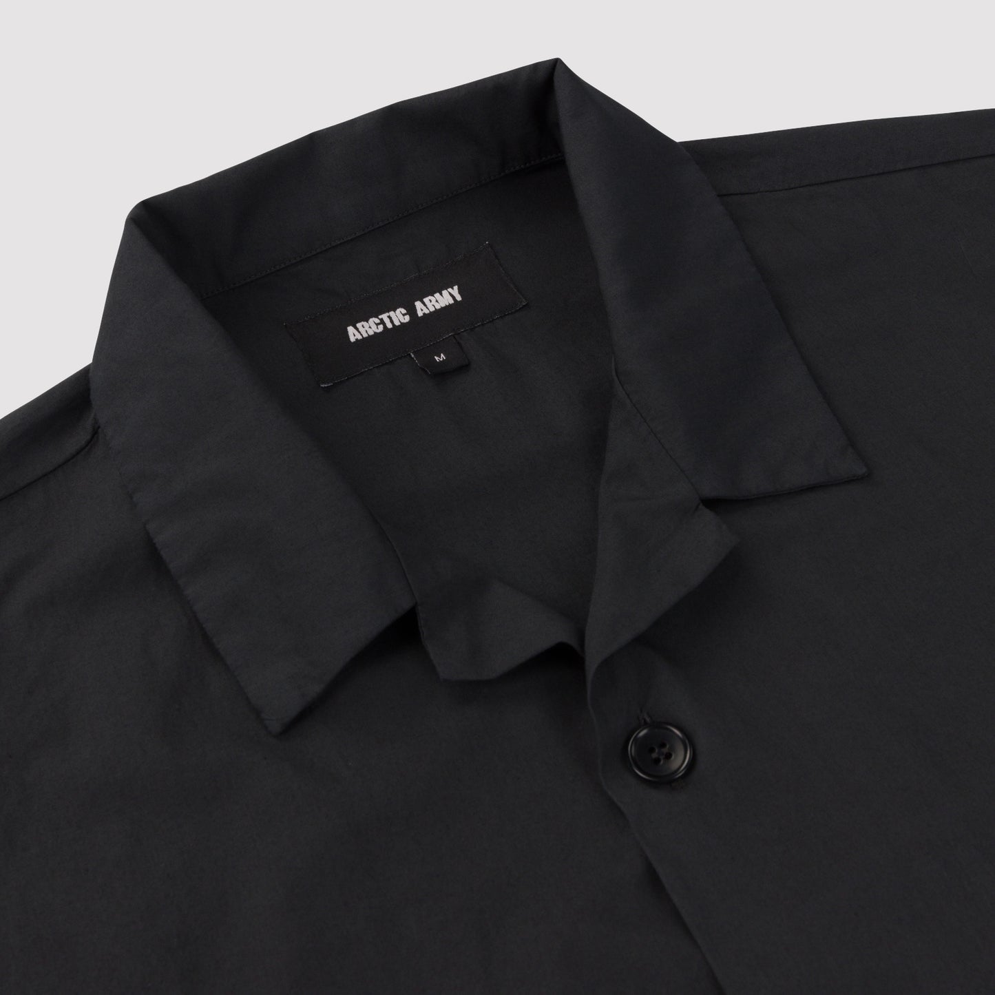 Script Bowling Shirt in Black