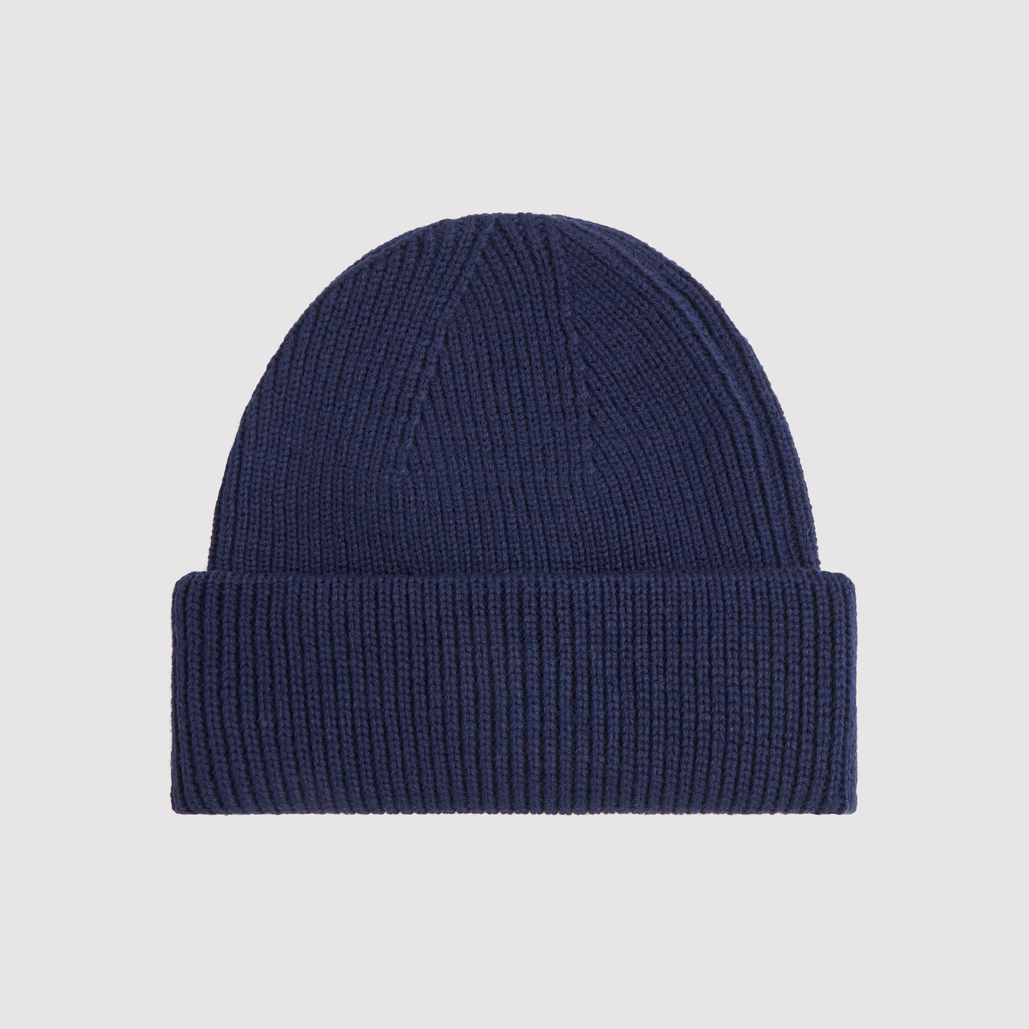 Kids Badge Beanie in Navy