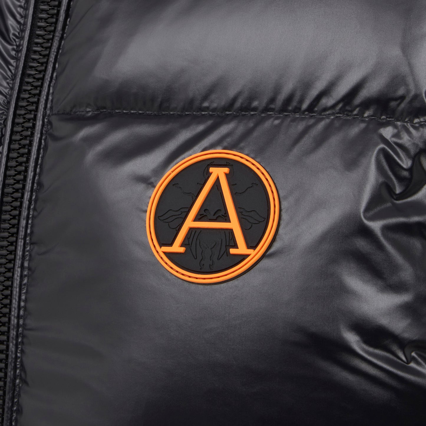 Women's Arctic Shiny Gilet in Black