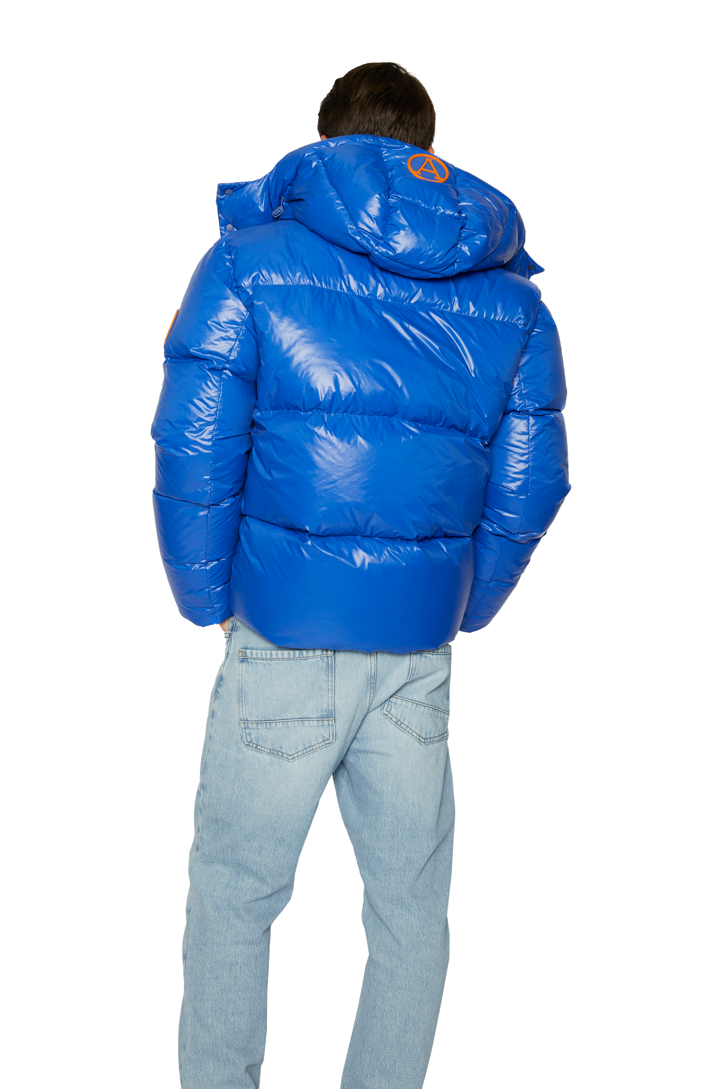 Men's Puffer in Cobalt Blue
