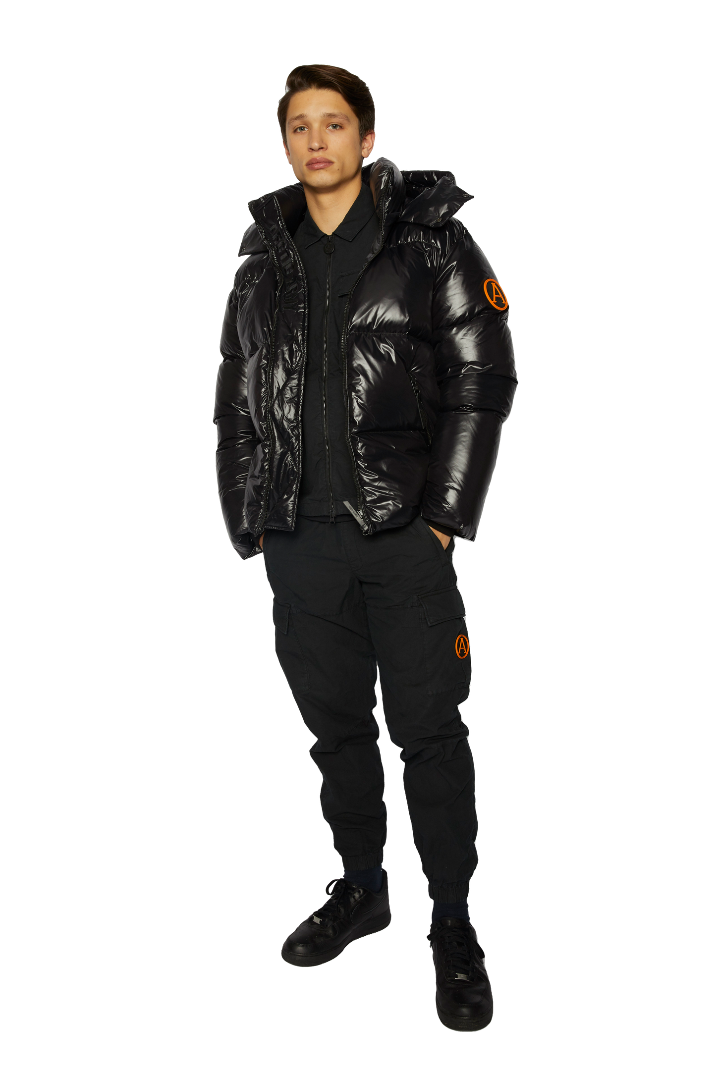 Men's Puffer in Black