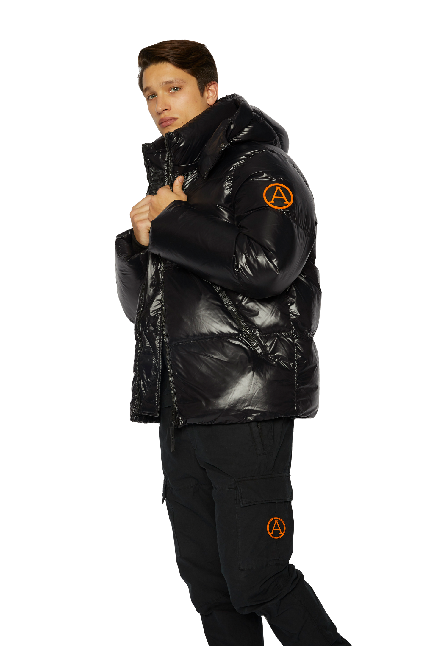 Men's Puffer in Black