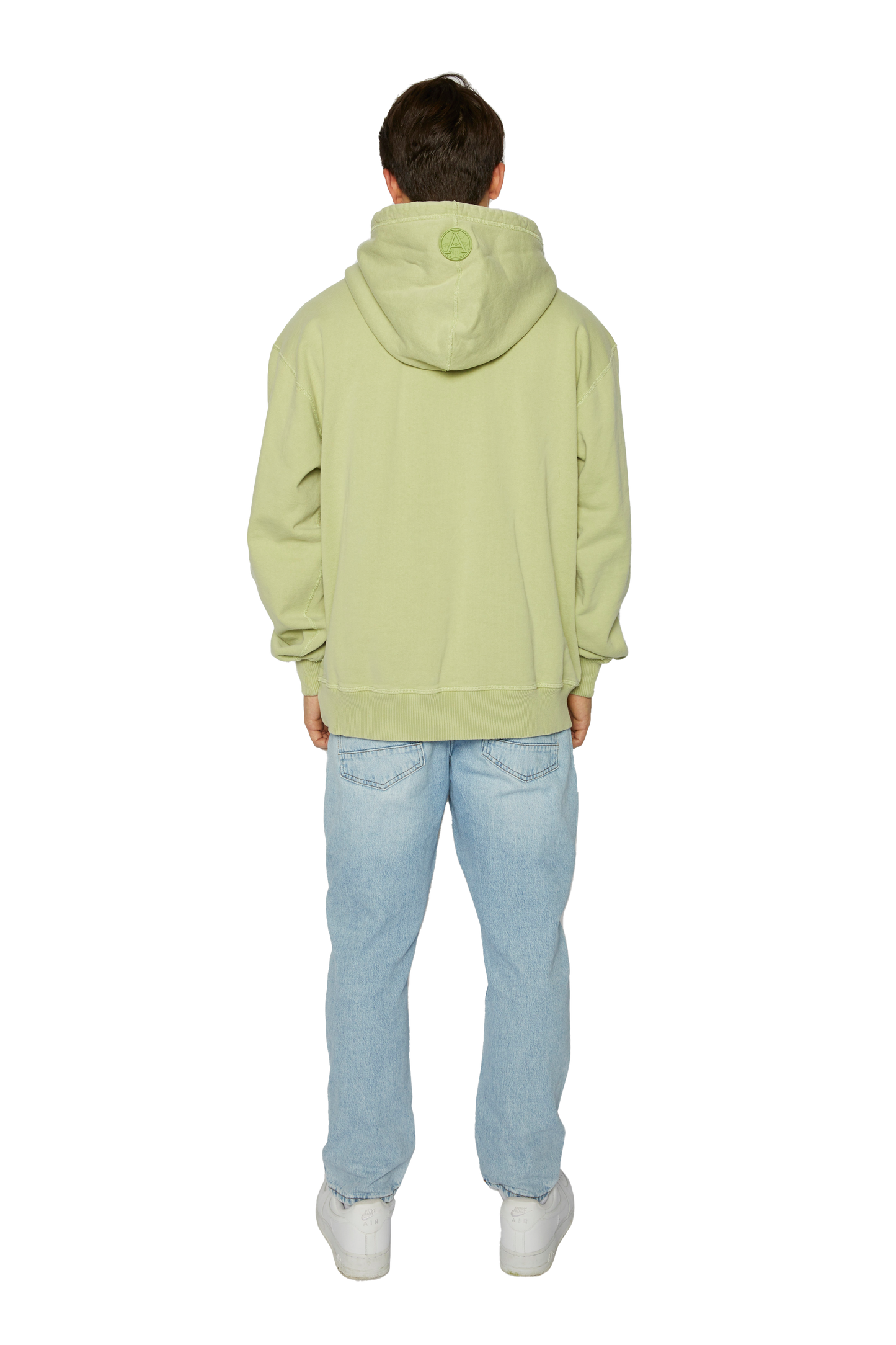 Men's AA Hoodie in Washed Pistachio