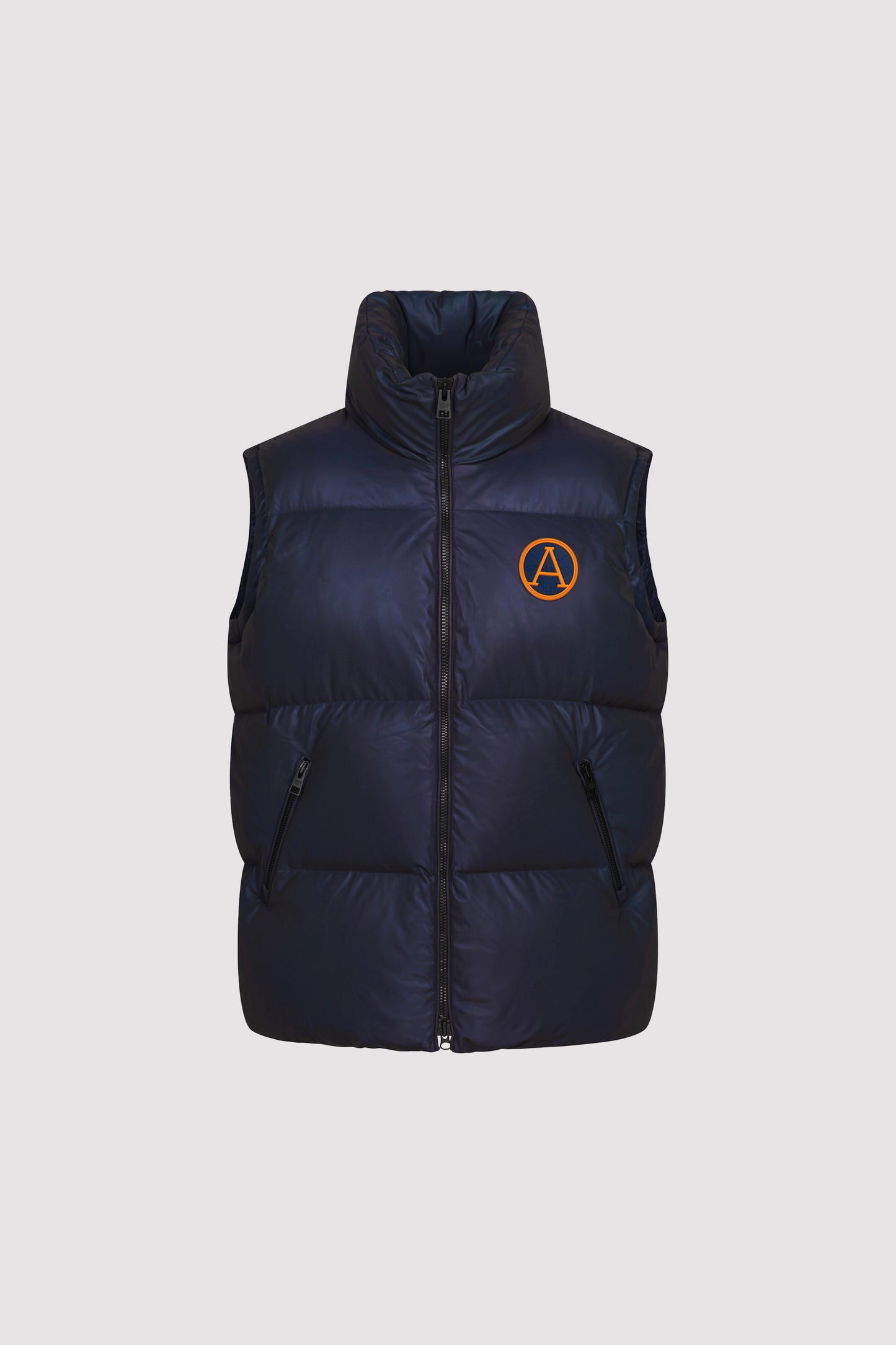 Men's Gilet in Navy Reflective