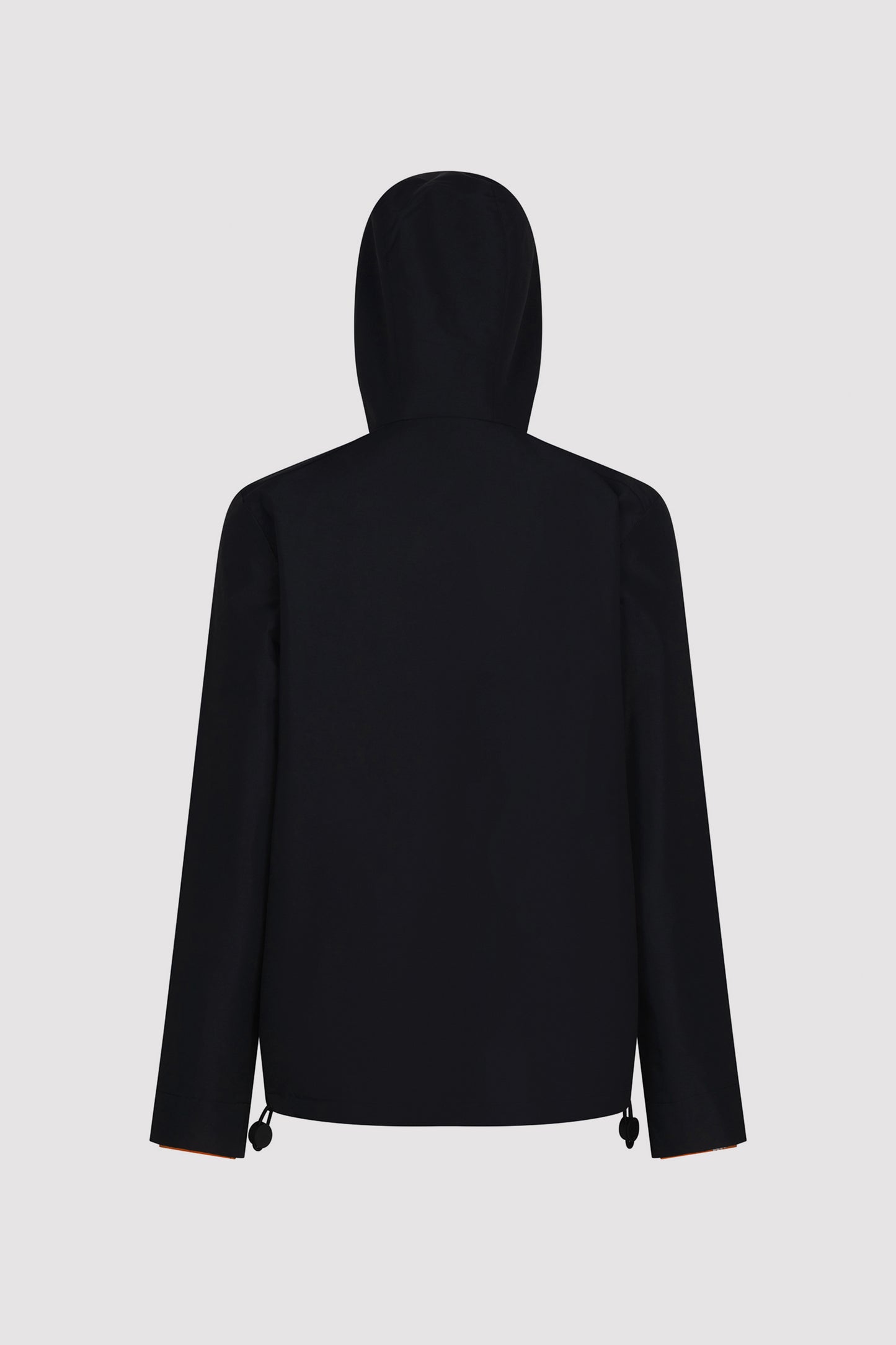 Men's Zip Through Windbreaker in Black