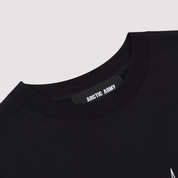 Script T-Shirt in Black