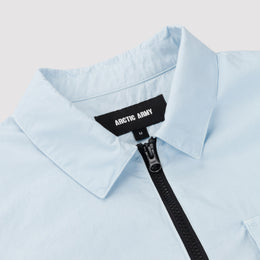 Script Cargo Shirt in Bleach Blue