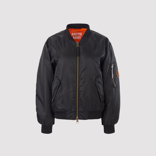 Midweight Arctic Bomber Jacket in Black