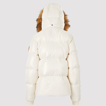 Women's Heavyweight Arctic Puffer Jacket in White