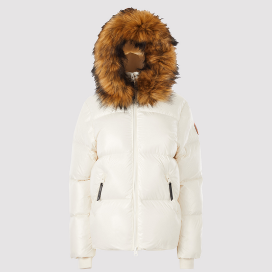 Women's Heavyweight Arctic Puffer Jacket in White