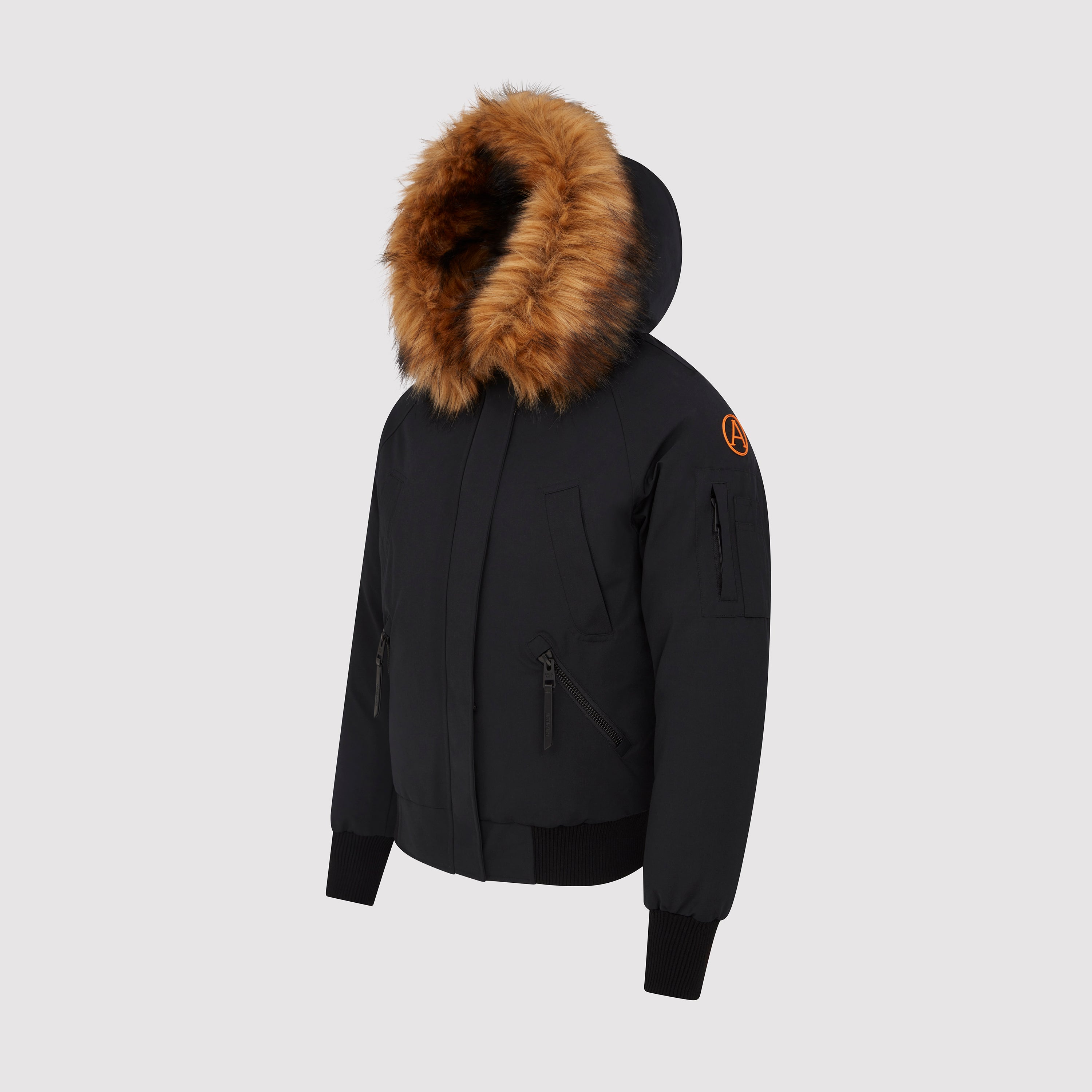 Women's Arctic Bomber Jacket In Black – Arctic Army