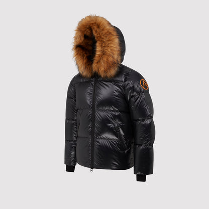 Women's Arctic Faux Puffer in Black