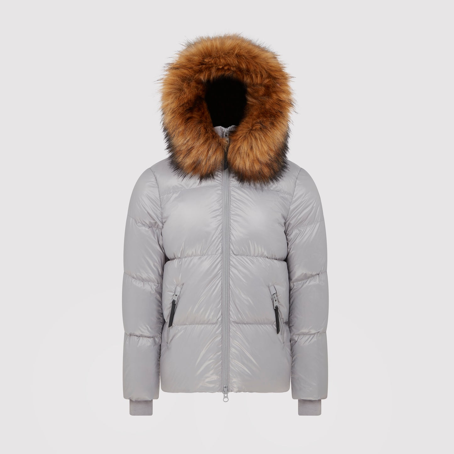 Women's Arctic Faux Puffer in Grey