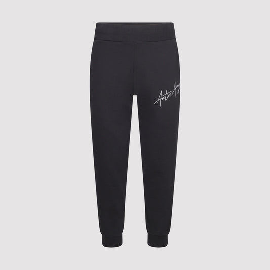 Script Sweatpants in Black