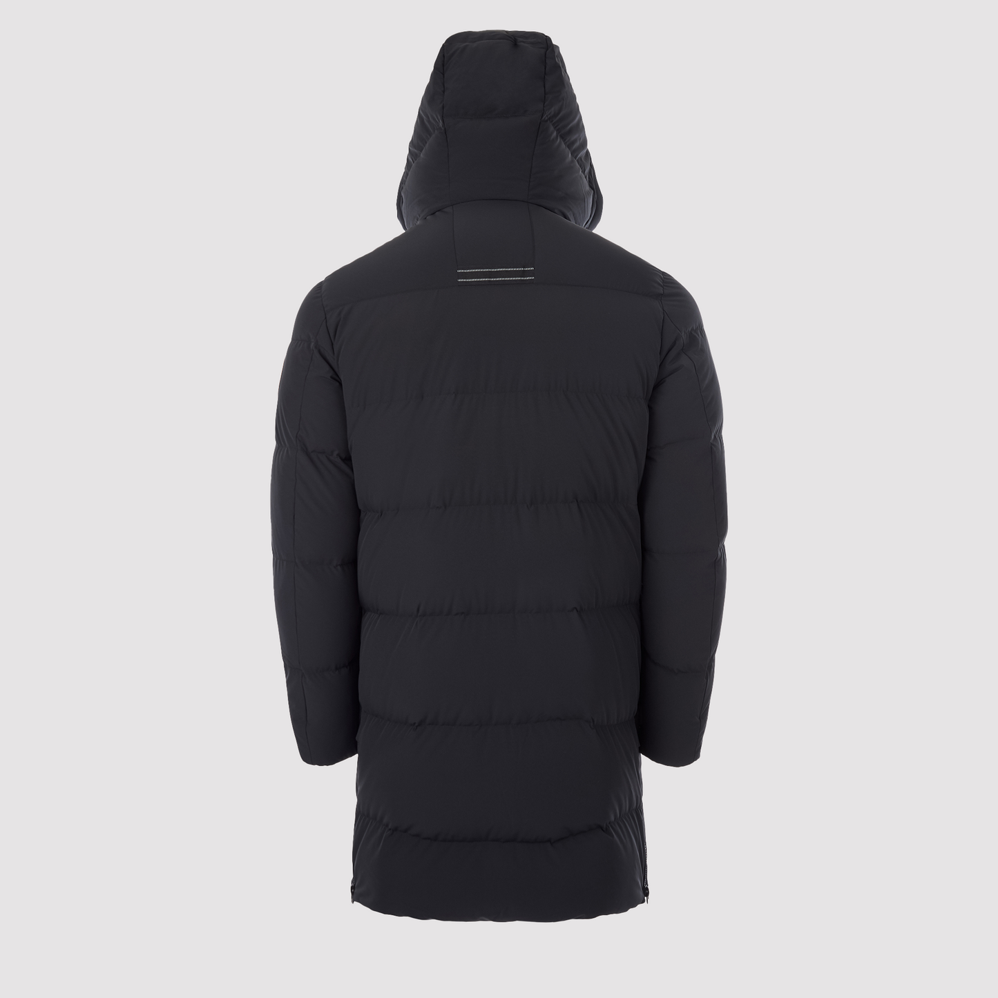 Men's Heavyweight Arctic Long Down Puffer Jacket in Black