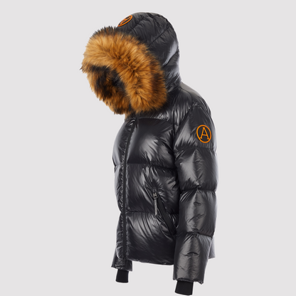 Men's Heavyweight Arctic Puffer Jacket in Black