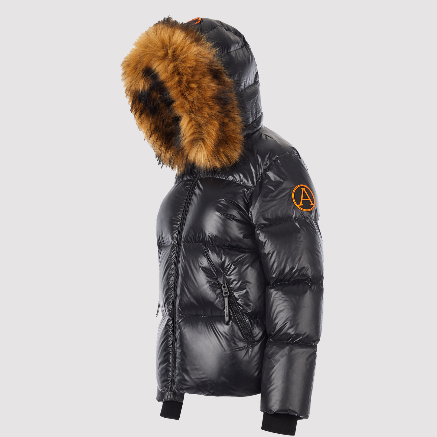 Women's Heavyweight Arctic Puffer Jacket in Black