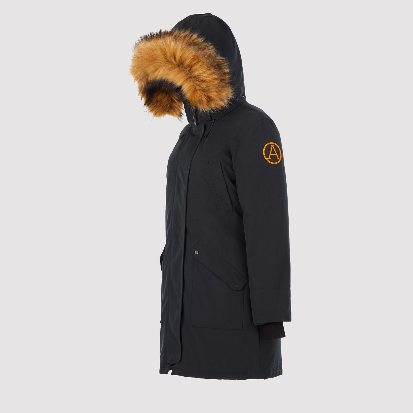 Women's Arctic Parka Jacket in Black