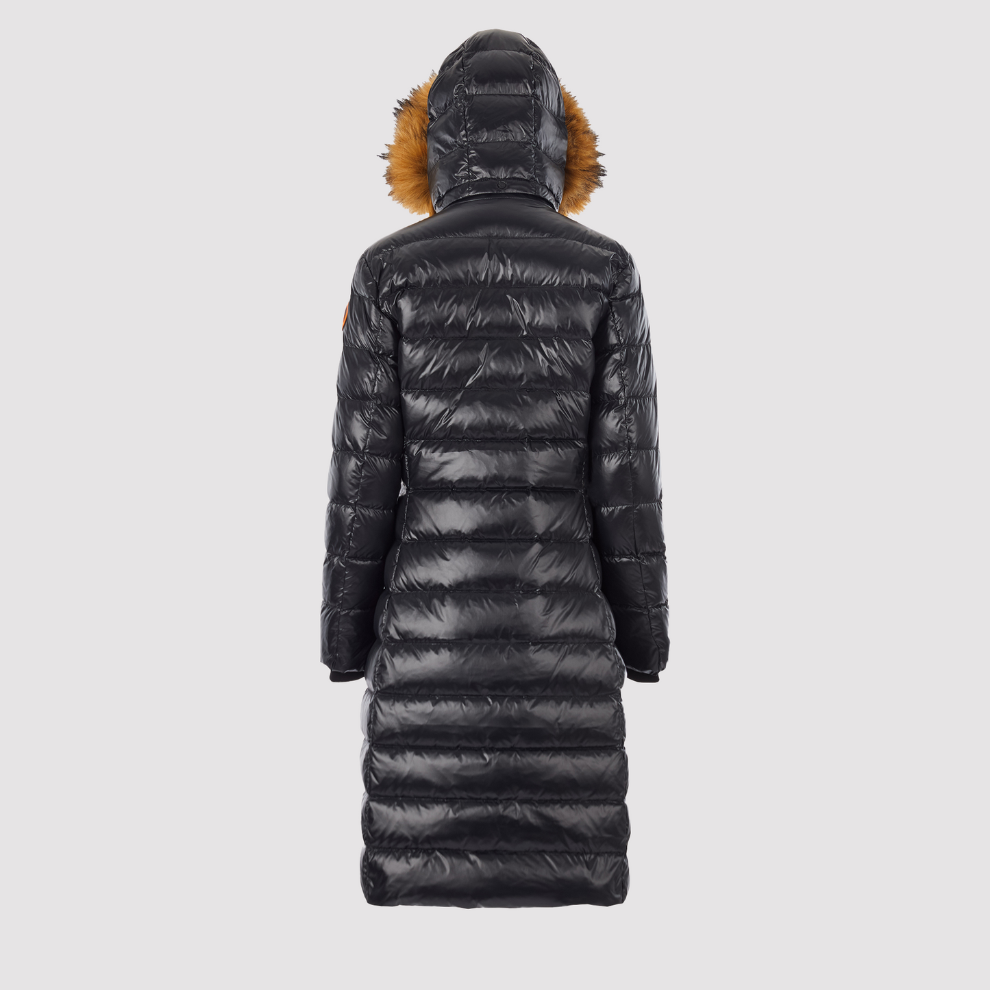 Women's Heavyweight Arctic Long Puffer Jacket in Black