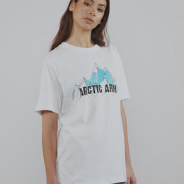 Women's Mountains T-Shirt in Black