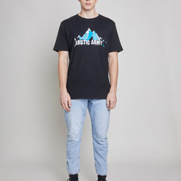 Men's Mountains T-Shirt in Black
