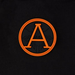 Kids Hybrid Hoodie in Black