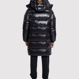 Women's Mid-Length Puffer in Black