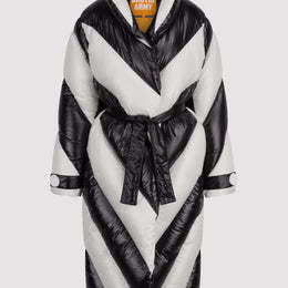 Women's Puffer in Monochrome Print