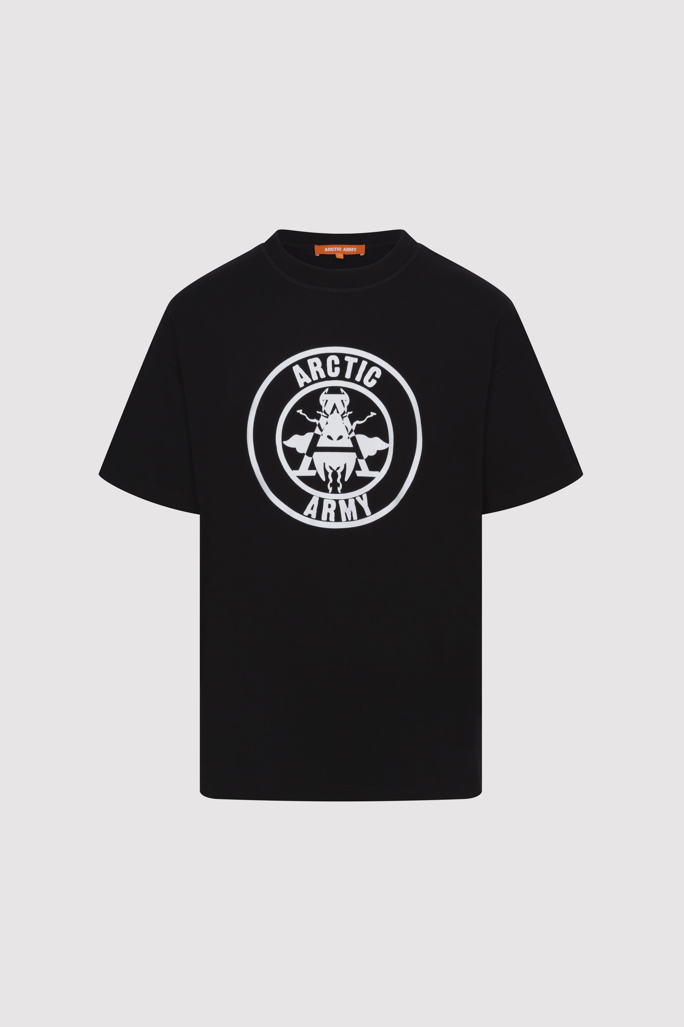 Arctic Army Black Logo Oversized T-Shirt