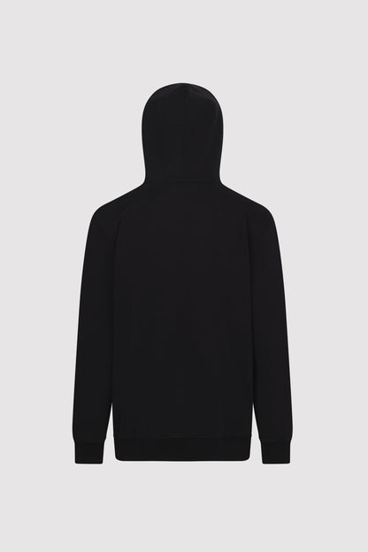 Men's Badge Hoodie in Black