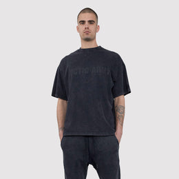 Men's AA T-Shirt in Washed Black