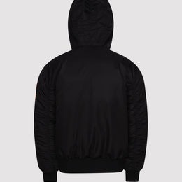 Men's 3D Bomber in Black
