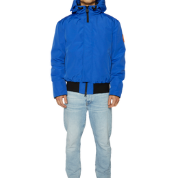 Men's Tailored Bomber in Cobalt Blue