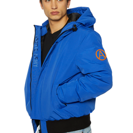 Men's Tailored Bomber in Cobalt Blue