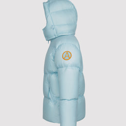Men's Puffer in Baby Blue