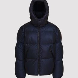 Men's Puffer in Navy Reflective