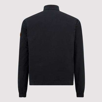 Men's Cargo Pocket LS Shirt in Washed Black