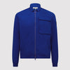 Men's Cargo Pocket LS Shirt in Washed Cobalt Blue