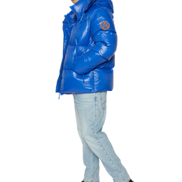 Men's Puffer in Cobalt Blue