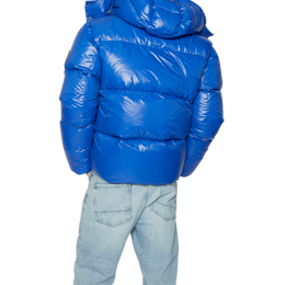 Men's Puffer in Cobalt Blue