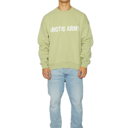 Men's AA Sweatshirt in Washed Pistachio